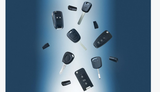 Schlüssel-Kopier-Service, Abbildung von diversen Autoschlüsseln